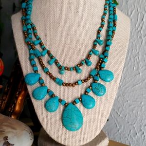 Vintage turquoise necklace